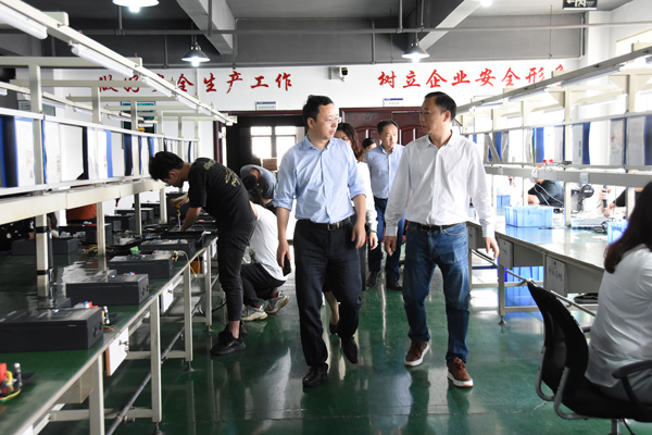 长沙市政协领导一行走访调研委员企业-尊龙凯时